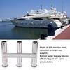 3 Tube Boat Fishing Rod Holder 304 Stainless Steel Fishing Rod Rack for Marine Yacht Ships