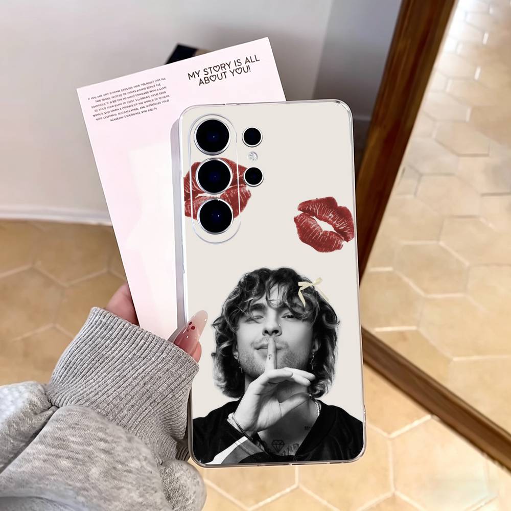 

E-Egor Creed Russian RAP Colorful Phone Case For SamsungS25,S24,S21,S22,S23,S30,Ultra,S20,Plus,Fe,Note,10,9,5G Transparent Cover Samsung S10