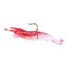 4Pcs/Set Hooks Shrimp Soft Lure Silicon Fishing Lures 6cm/3g Wobbler Fishing Artificial Baits