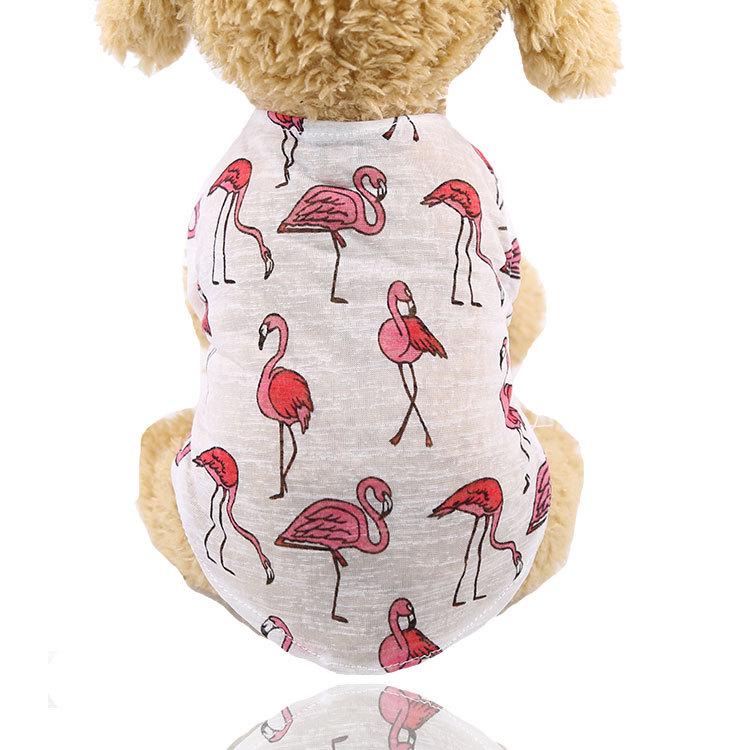 Hot Cute Spring Summer Dog Clothes Printed Camouflage Mesh Dog Vest For Small Medium Dogs Coat Jacket Puppy Costume Vest