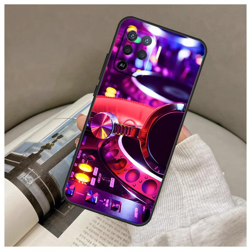 Music DJ Controller Mixer Case For Oppo A16 A76 A96 A60 A98 A58 A78 A18 A38 A80 A40 A77 A57 A17 A74 A54 A94 A15 A5 Pro