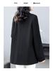 2024 Autumn/Winter Plus Size Slimming Commuter Suit Jacket for Middle-Aged Women