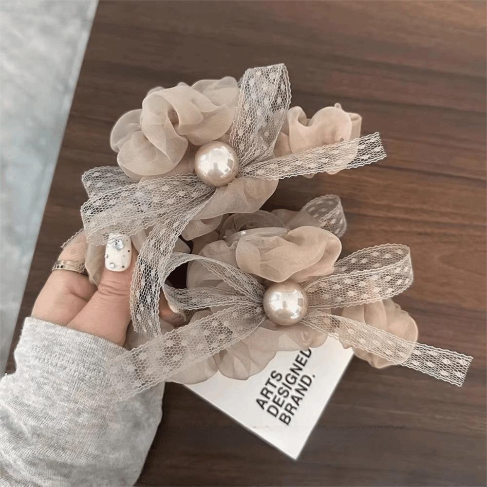 Back of Head Women Hair Clip Mesh Bow Shark Clip New Hair Claws Hair Accessory