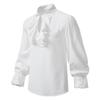 Men's Pirate Vampire Renaissance Victorian Steampunk Frilly Halloween Costume