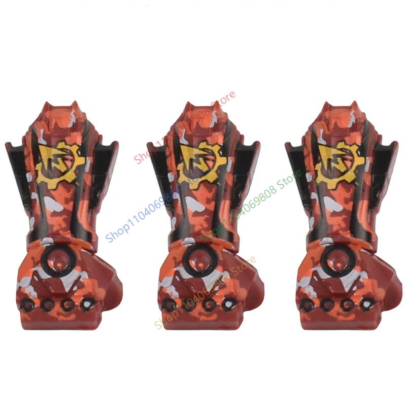 MOC Figure Accessory Building Block Game character Weapons Set Black Eagle Boxing Gloves Armor Shield Dart Machete Brick Toy N22