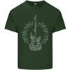 Gitarrennoten Elektrischer Gitarrist Spieler Rock Unisex Leichtes Baumwoll-T-Shirt
