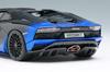EIDOLON Scale Lamborghini Aventador S Roadster 50th Anniversary Japan 2018 Blue Gradient Finished Model EM767A 1/43 Renaissance/Black