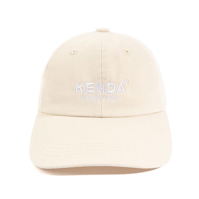 

KENDA MAIN LOGO BALL CAP - BEIGE / BABC01-16S CREAM_FREE