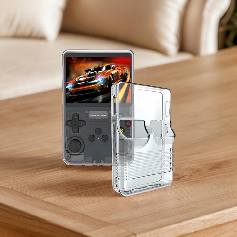 1-5Pcs For R36S Retro Handheld Game Console Transparent TPU Case Anti-Scratch Protective Cover Protector Shell Game Accessories