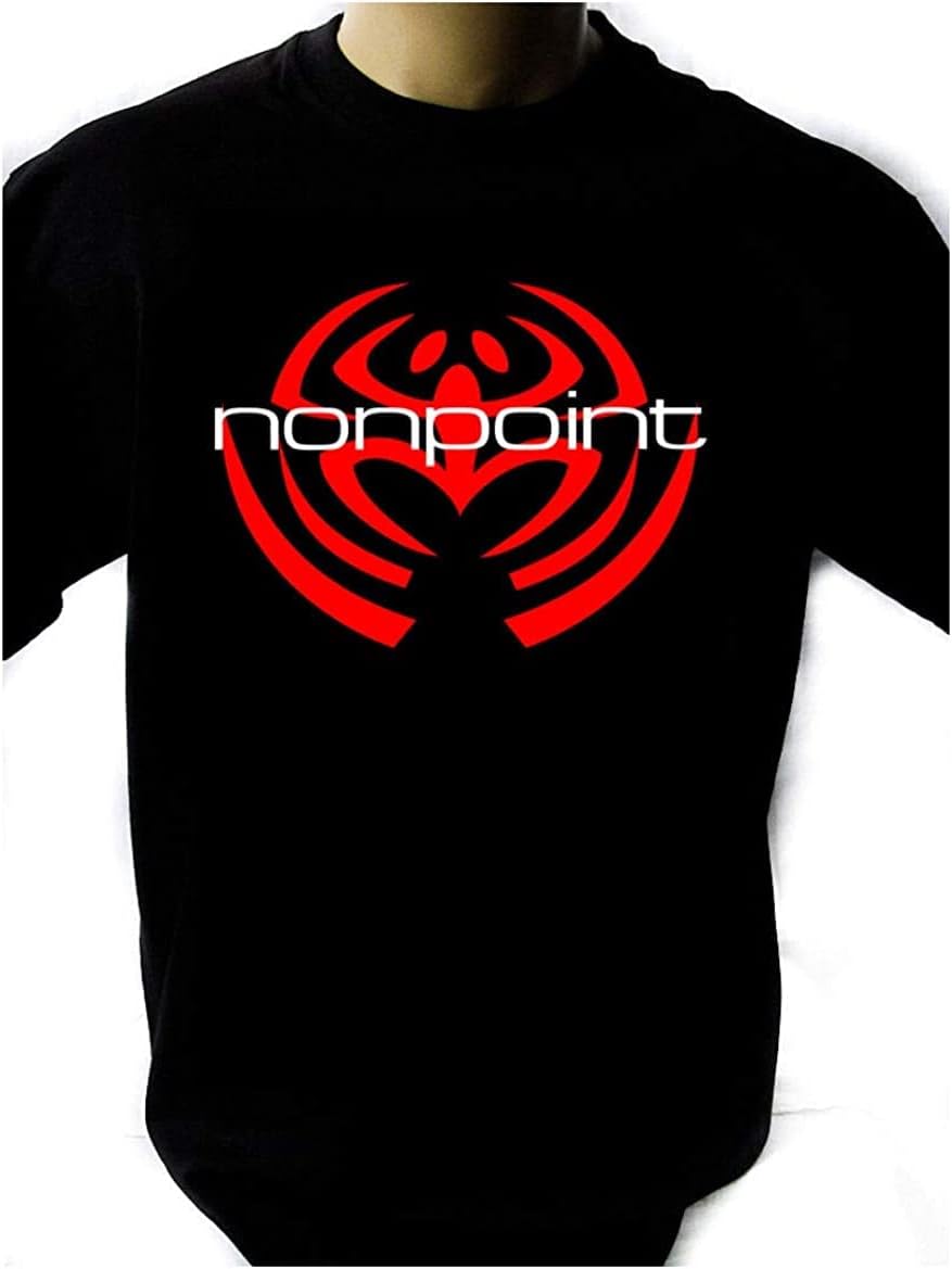 Nonpoint Logo Black Men s T-Shirt Rock Band Tee XL чёрный