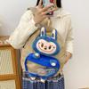New Hong Kong style cartoon campus schoolbag plush doll cute backpack large capacity women's backpack