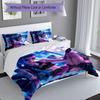 3pcs Custom Name League of Legends Jinx Set,Includes 1 Duvet Cover and 2 Pillowcases,All-season Bedroom Decor