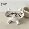 PLA Plastic Organizer Cartoon Pig Glasses Holder 3D Printed Phone Stand Desktop Organizer Stable Decorative Ornament for Office Desk And Bedside