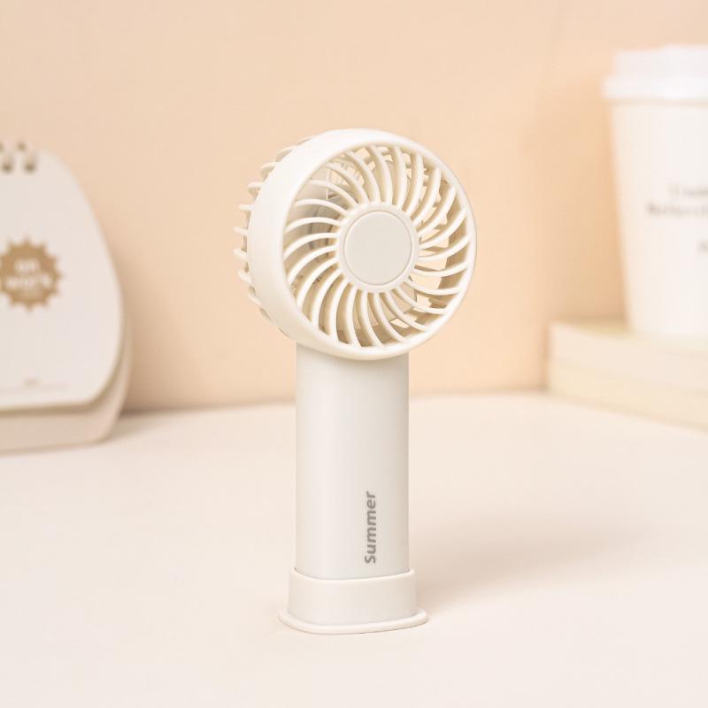

Portable USB Rechargeable Mini Fan for Travel & Study Standard бежевый