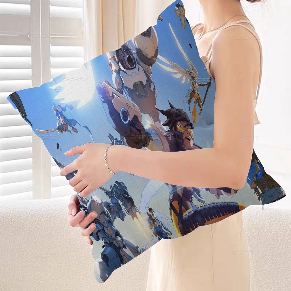 Game D-DVAS Pillow Cushion Cover Pillowcase Living Room Sofa Home Decor Customized