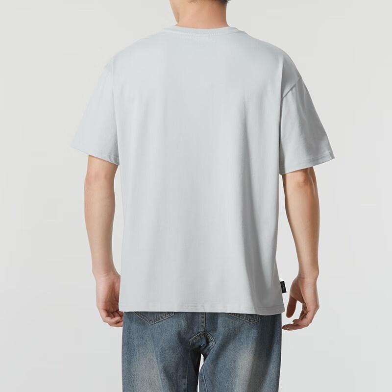 Puma Logo T-shirt 'Grey' Men's 630352-10