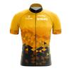 Completo da Ciclismo Estivo a Maniche Corte da Uomo per Mountain Bike Bici da Strada Tuta da Ciclismo Asciugatura Rapida Traspirante
