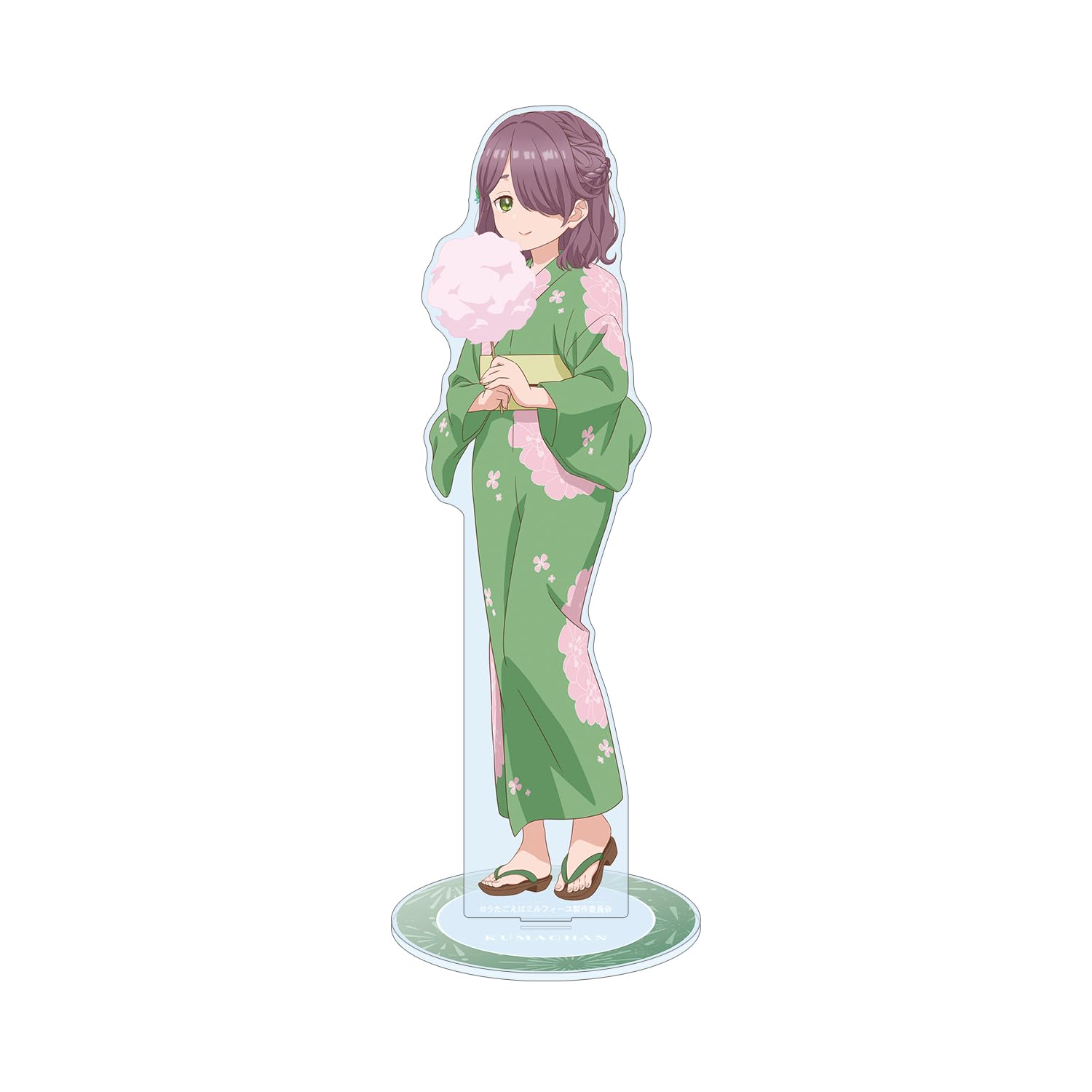 

TV anime wa Original illustration Summer Festival Extra large acrylic stand Utagoe Mille-feuille Kuma-chan ver.