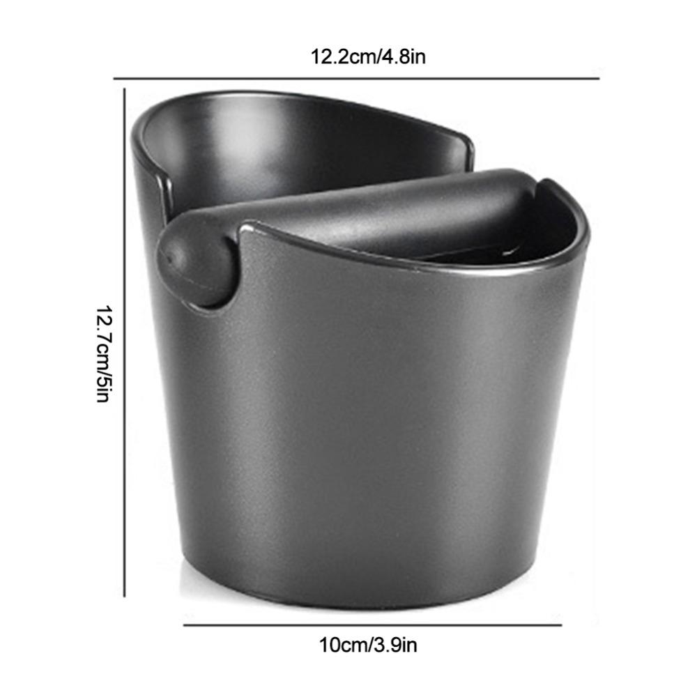 Shock-Absorbent Coffee Grounds Bucket Anti-Slip Base Espresso Knock Box Coffee Making