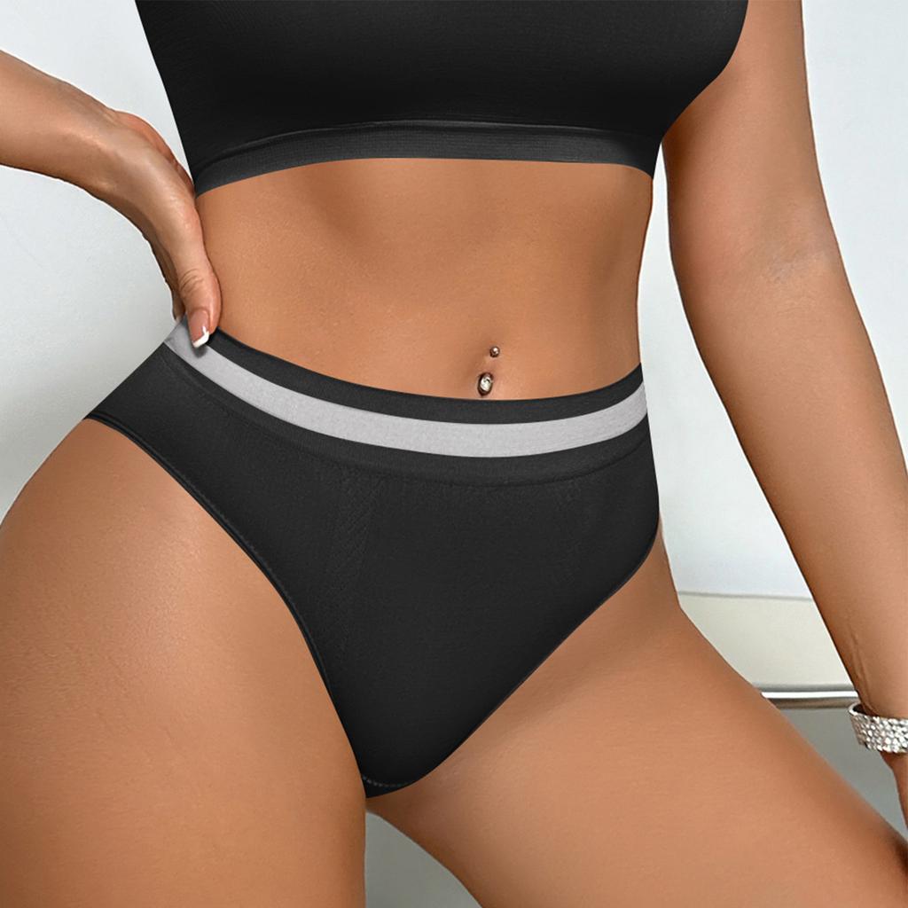 Ladies' Mid Waist Seamless Breathable Underwear