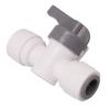 For John Guest Tube Acetal Copolymer Water Purifier Joint High Quality Reliable Shut Off Valve