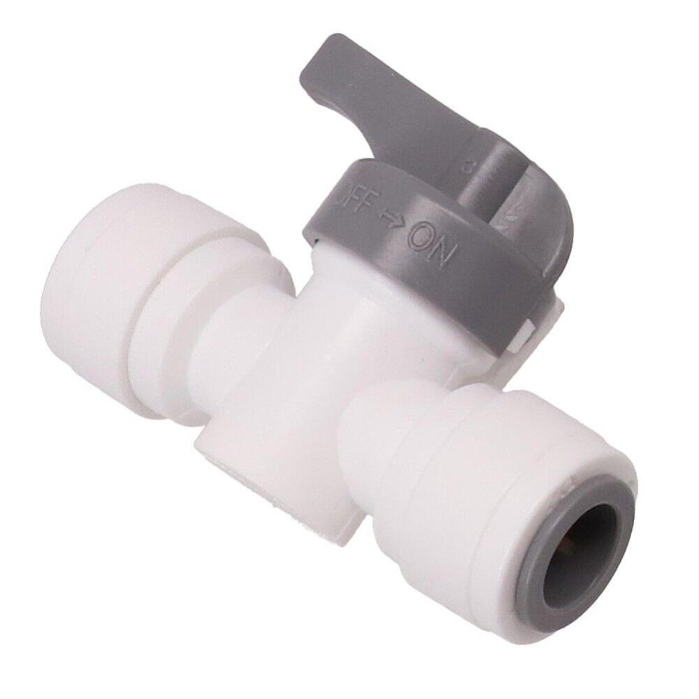 For John Guest Tube Acetal Copolymer Water Purifier Joint High Quality Reliable Shut Off Valve