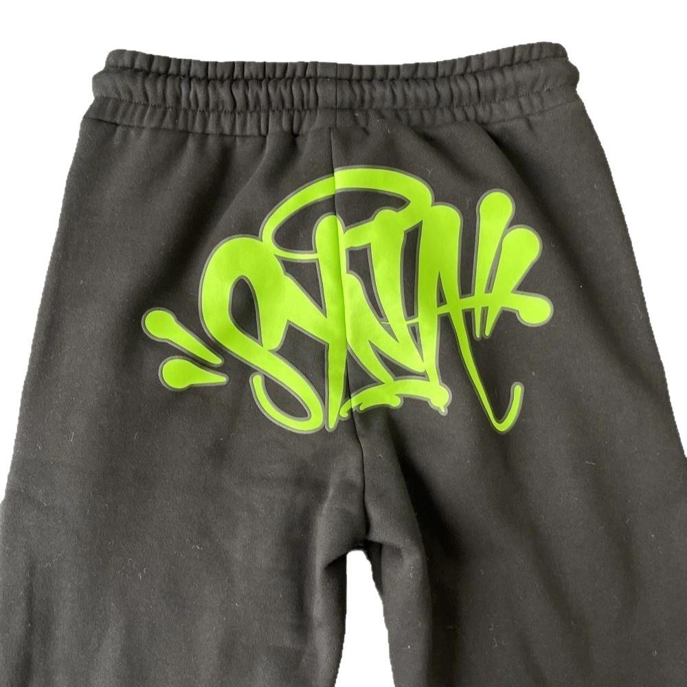 Unisex zimowy komplet dresowy z kapturem w stylu hip-hop