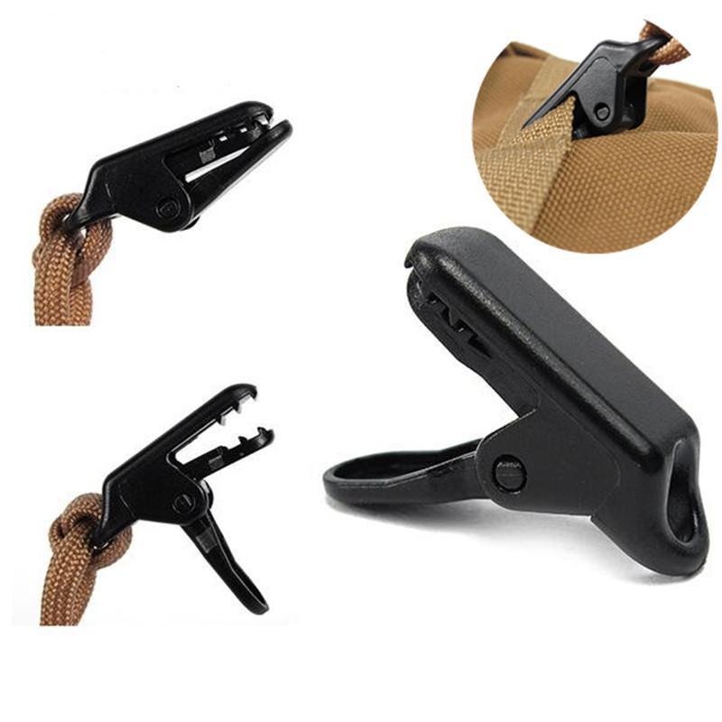 10Pcs Tent Awning Canopy Clamp Tarp Clip Snap Canvas Gripper Caravan Jaw Grip Trap Tighten Tool