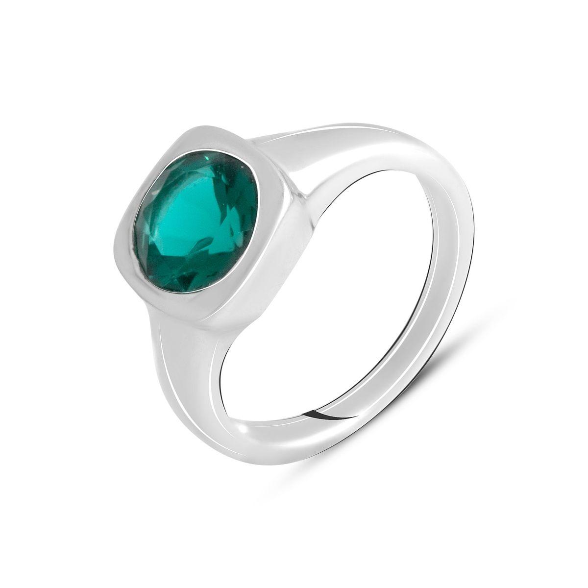 

Nano aquamarine sterling silver ring 1.647ct (2141310) 17 небо синє світло кольору