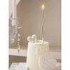 6/pcs10/20setBirthday Candles Spiral Cake Candles  Long Thin Cake Candles For Wedding Party And Cake Decoration
