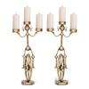 Antique Tealight Candle Holder/Candle Holders for Home Decoration/Table Decor/Home Decor Items-Gifts - Pack of 2