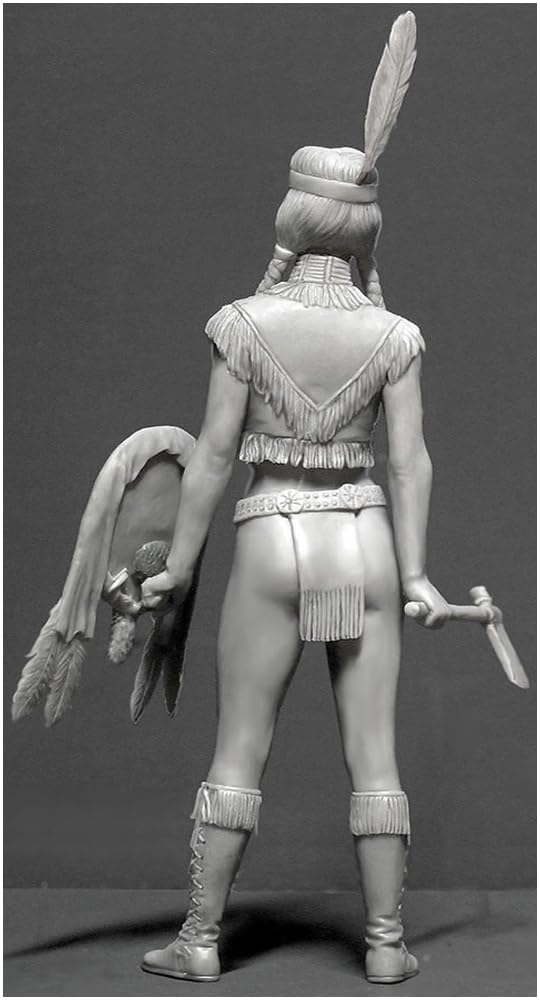 Master Box Серия Pinup Дух Грома Стиль Западной Индианки Пластиковая Модель MB24019 1/24