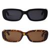 Trendy Square Punk Sunglasses: Street Style UV Protection