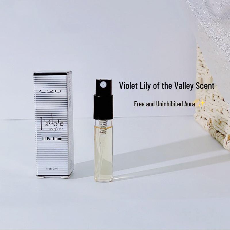 C2U White Tea Fresh Perfume Sample 3ml with Atomizer, Portable Women's Spray
