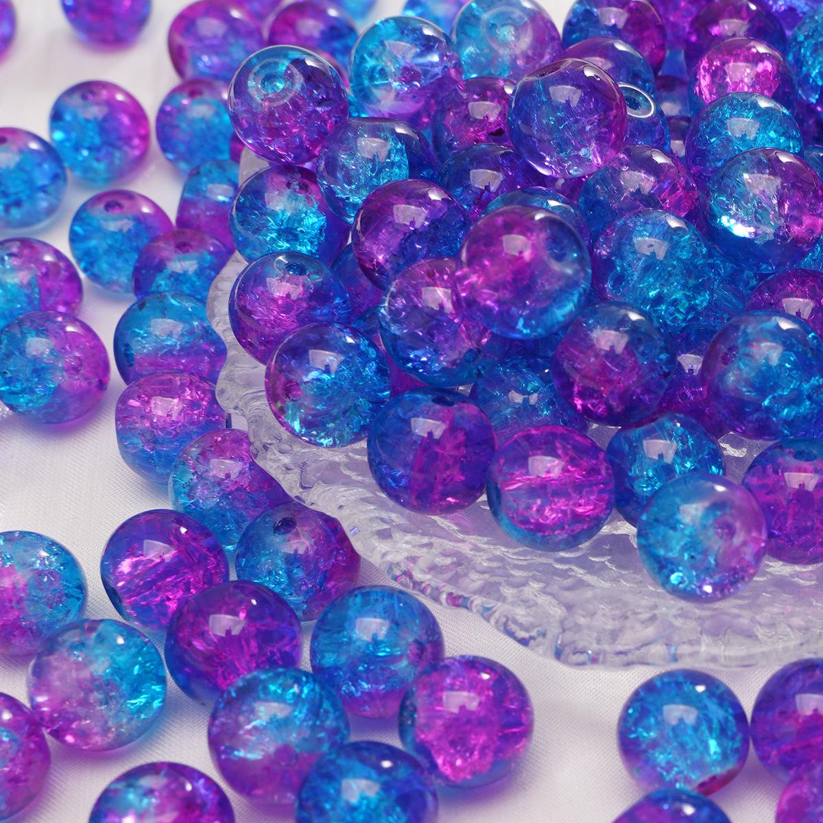 

Стекло Дуплекс Взрыв Кристалл Кракле Бусины Ручной Работы Бисероплетение Материалы Браслет Ожерелье Глазурь Бусины Рассыпчатые Сломанные Бусины Бусины для Изготовления Ювелирных Изделий 4mm About 500 pieces