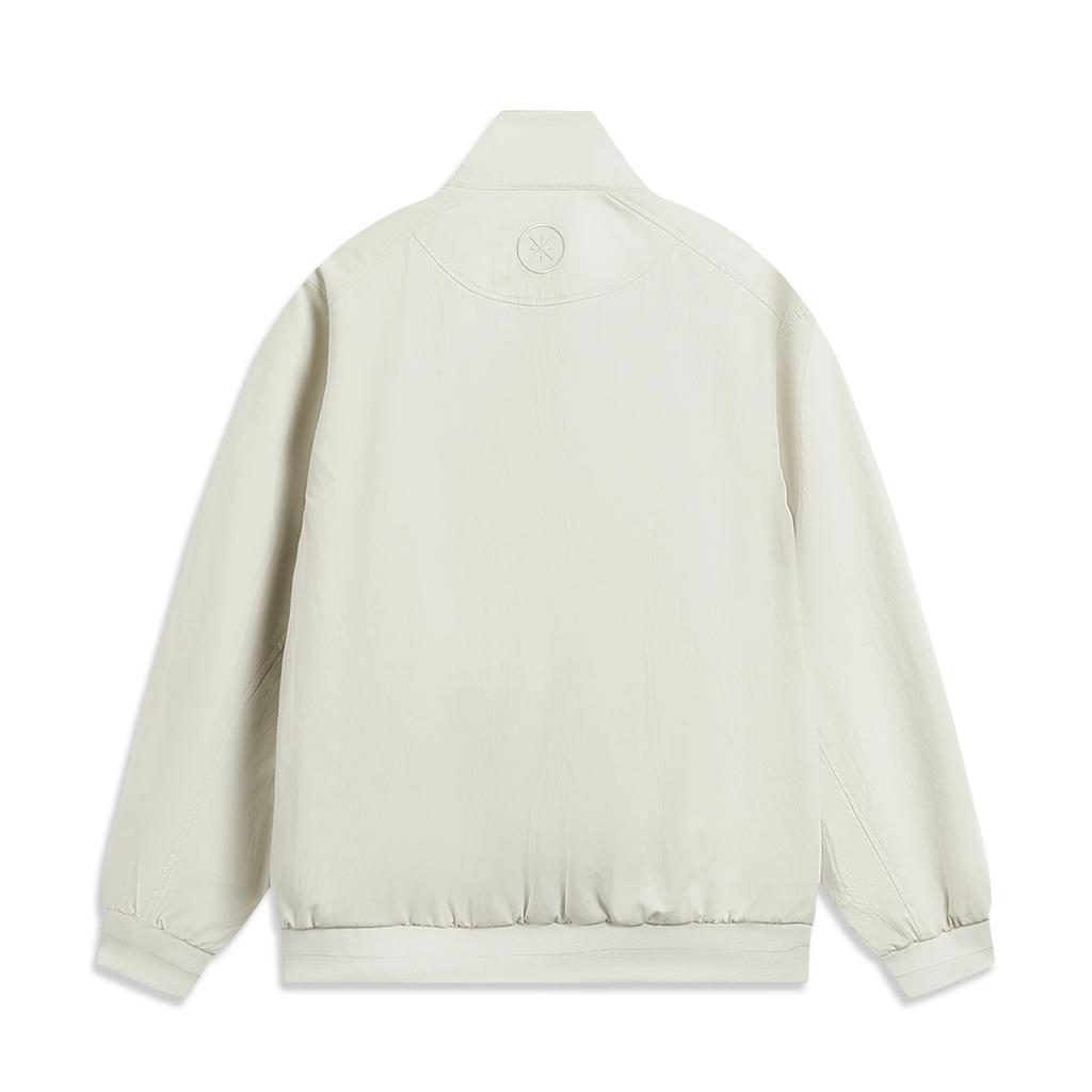 Li-Ning Wade Series Solid Color Zipper Stand Collar Versatile Casual Jacket Men jackets AFDW417-2