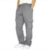 Men's Casual Loose-Fit Work Pants With Multiple Pockets
