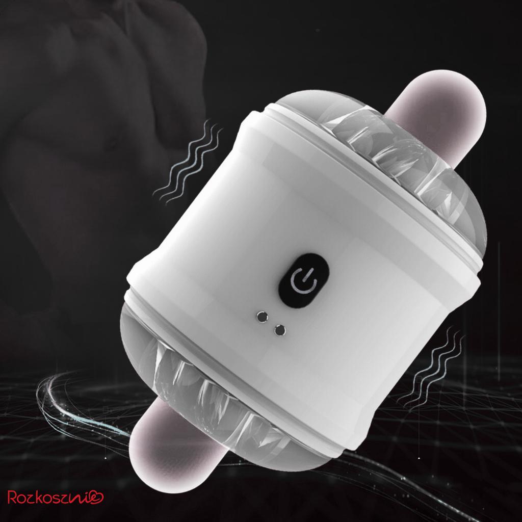 Mužský masturbátor umělá vagína vibrační režimy vibrační vajíčko sex gadget