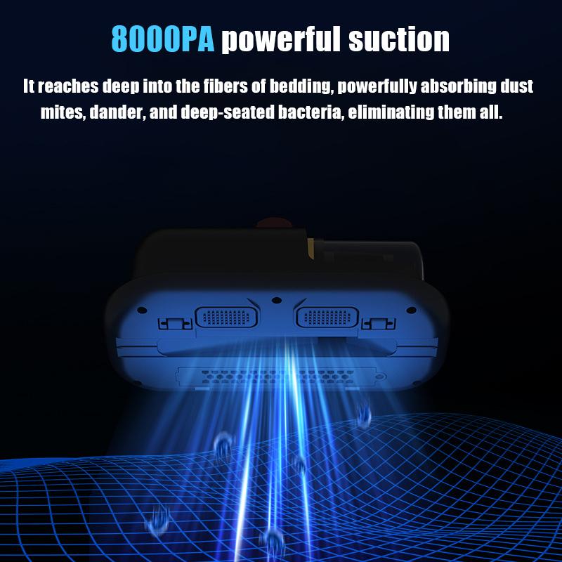 Mattress Vacuum Cleaner Multi Function Handheld Vacuum Cleaner With Uv Rays To Kill Bacteria Clean Bed Sheets And Clothes
