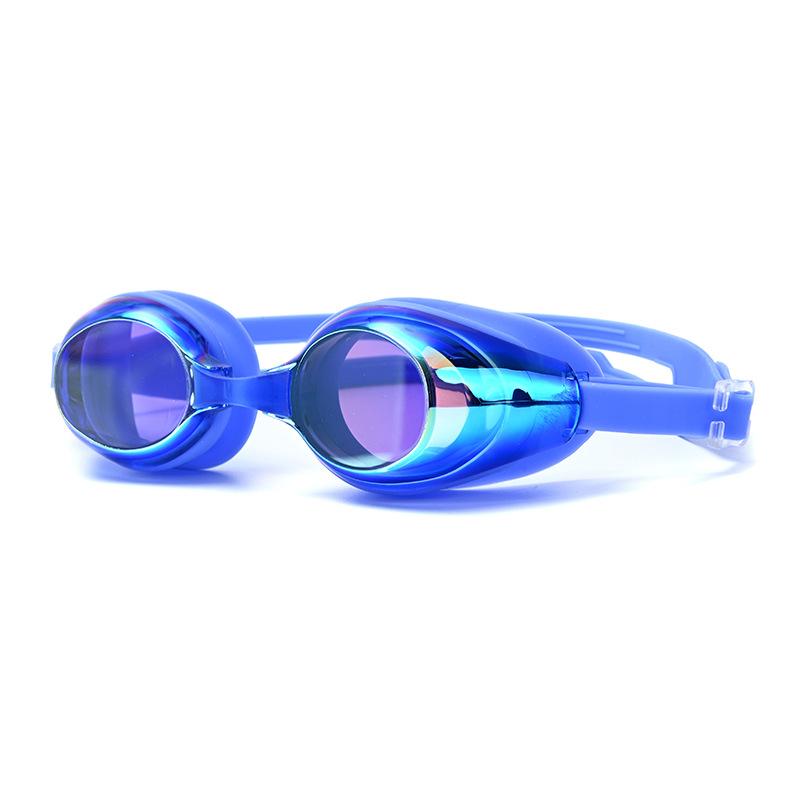 Hochauflösende Schwimmbrille für Erwachsene, wasserdicht, beschlagfrei, flache Schwimmbrille für Herren und Damen, Schwimmbrille und Ausrüstung