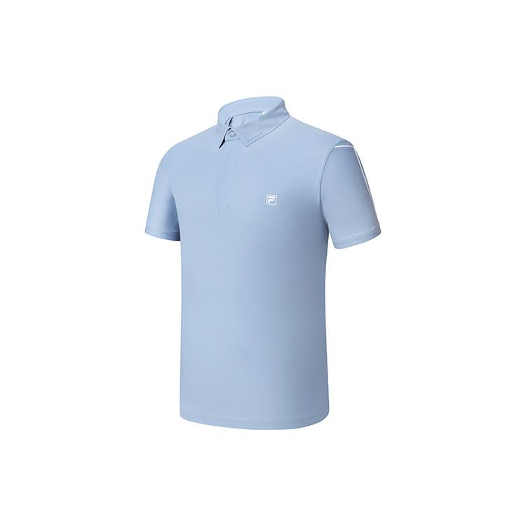 

New FILA Polo Shirts Men s Two Sessions Blue A11M315107F-BU S