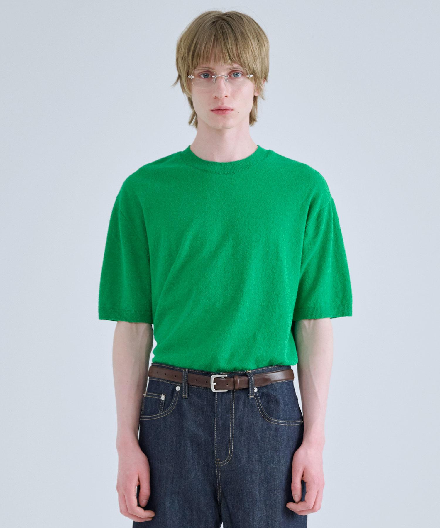 G Pleasy Lounge Terry Round Knit Green Green/Medium