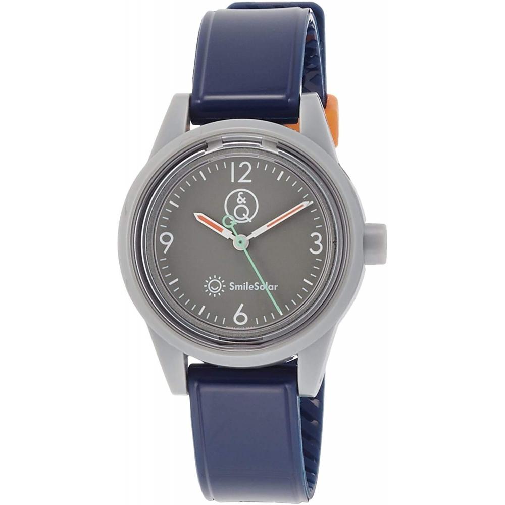 

QQ] Rp01 017 [Наручные часы cityzen Analog Smile Solor Водонепроницаемые уретановые ремни женские серые