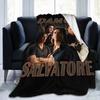Damon Salvatore Blankets Fleece Winter The Vampire Diaries Ian Somerhalder Tv Series Warm Throw Blanket for Sofa