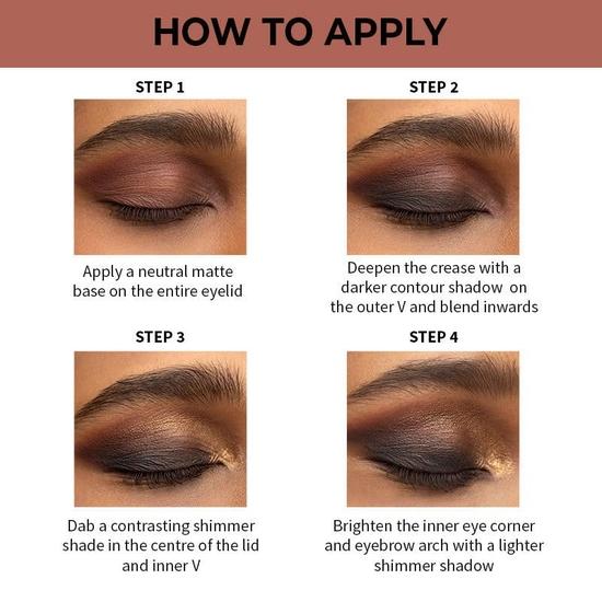 Nykaa Cosmetics Eyes On Me! 4 in 1 Quad Eyeshadow Palette - Sunset Stroll