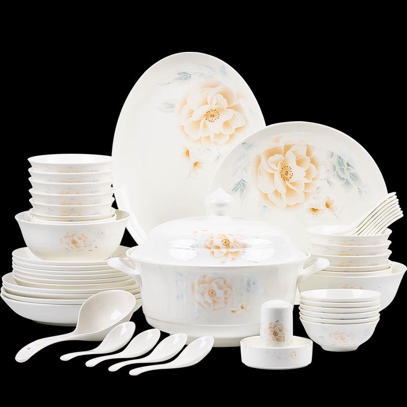 Jingdezhen Keramik 82-teiliges Geschirrset