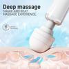 Handheld Cordless & Rechargeable Back Massager - Quiet Waterproof Full Body Massage Device for Muscle Tension, Aches Relief, Sports Recovery and Deep