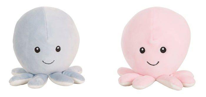 Jouet Peluche - CREACIONES LLOPIS - Pieuvre - Super doux - 18 cm - Mixte