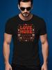 Summer Graphic Tshirt - Love More Worry Less Floral Print