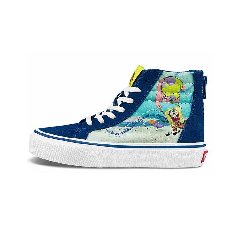 Vans Sk8 Spongebob Schwammkopf X -Hi Reißverschluss Kinder 'Best Buddies 4 Life' VN0A4BUXYZ0